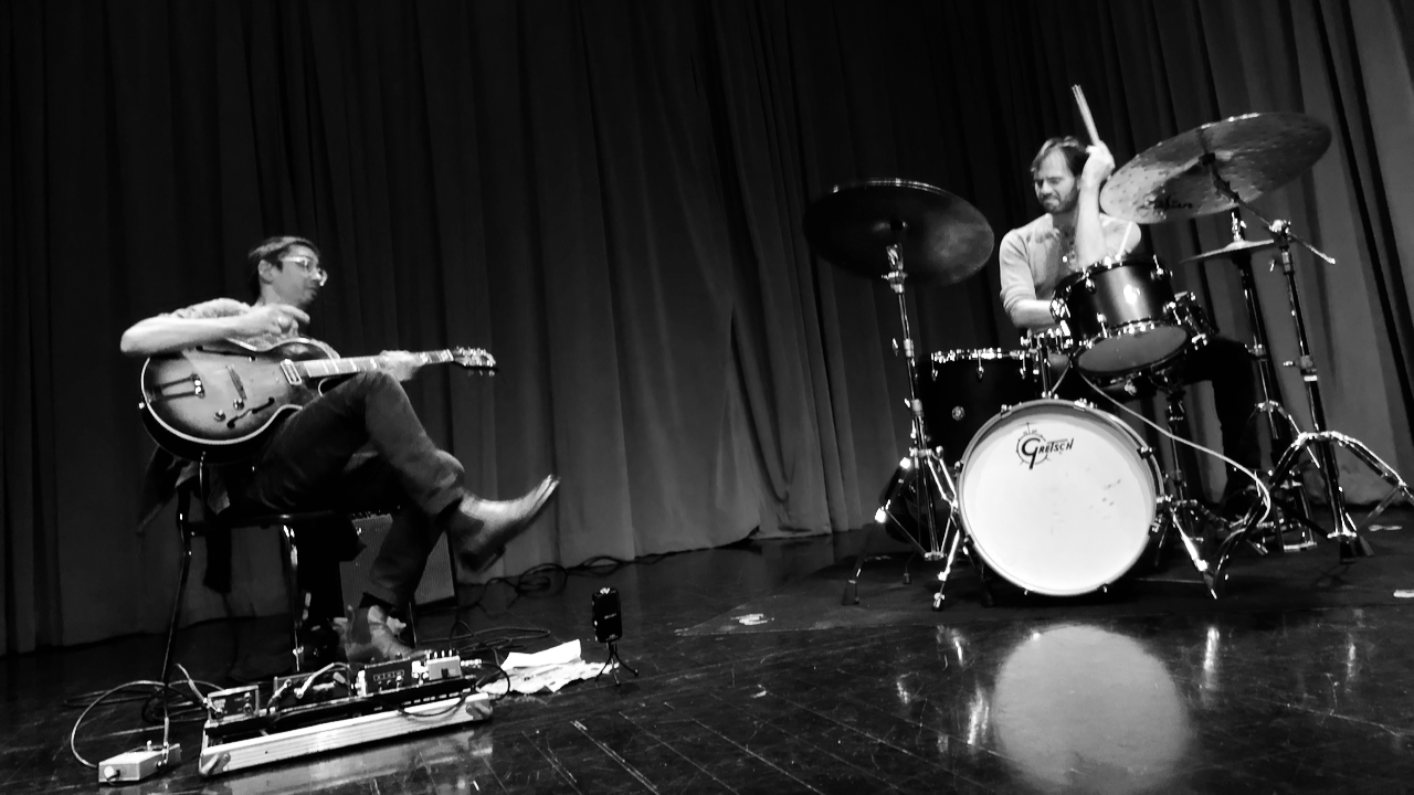 Miles Okazaki and Dan, the New Stone, April 2017